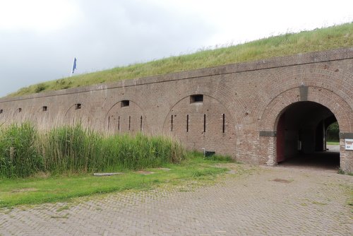 Stützpunkt Große Kurfürst - open emplacement Fort Ellewoutsdijk #4
