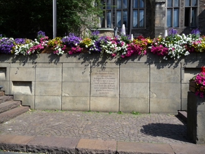 Remembrance-Stone Women of Aachen #5