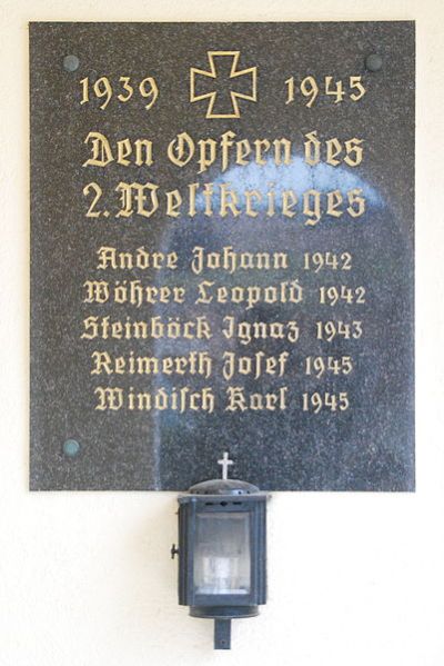 Oorlogsmonument Eitzersthal #1