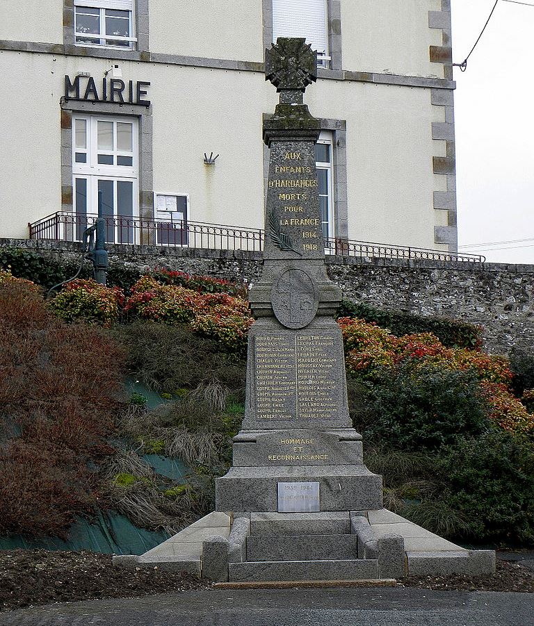 Oorlogsmonument Hardanges