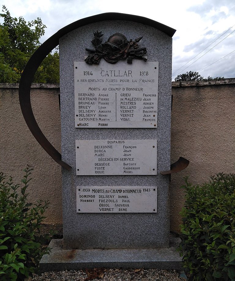 War Memorial Catllar