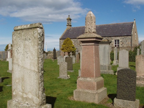 Commonwealth War Graves Lonmay Parish Churchyard #1