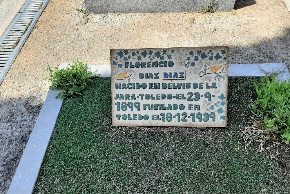 Memorial Victims Spanish Civil War Toledo #3