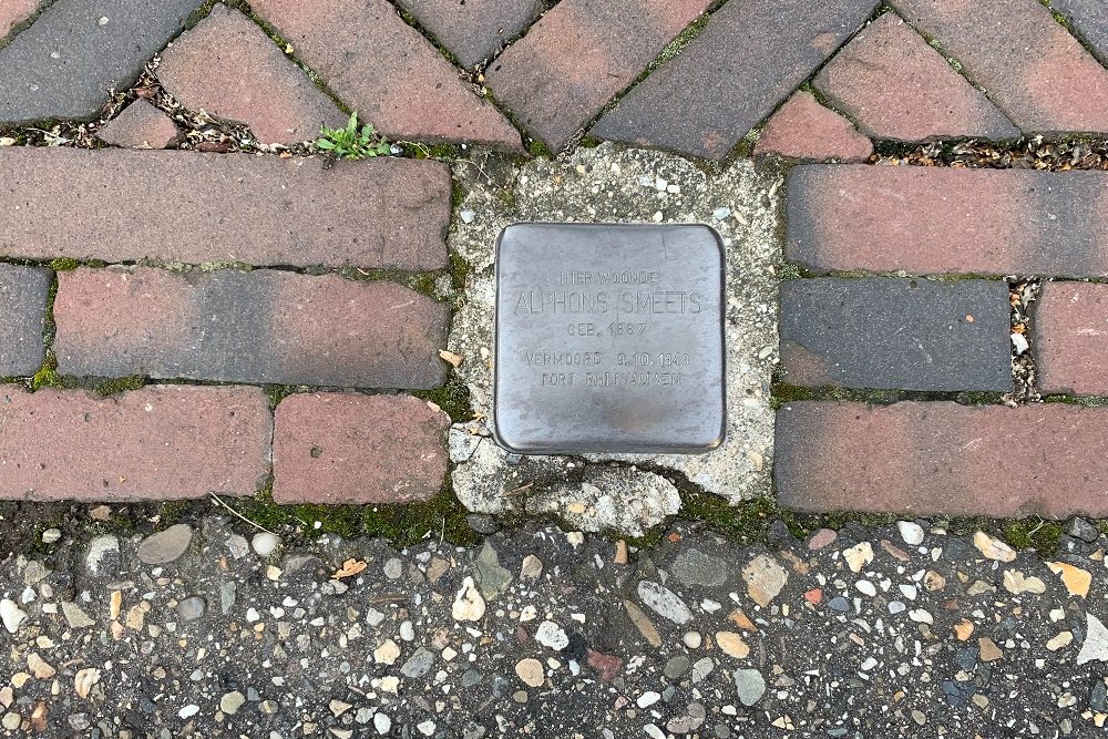 Stumbling Stone Steegstraat #1