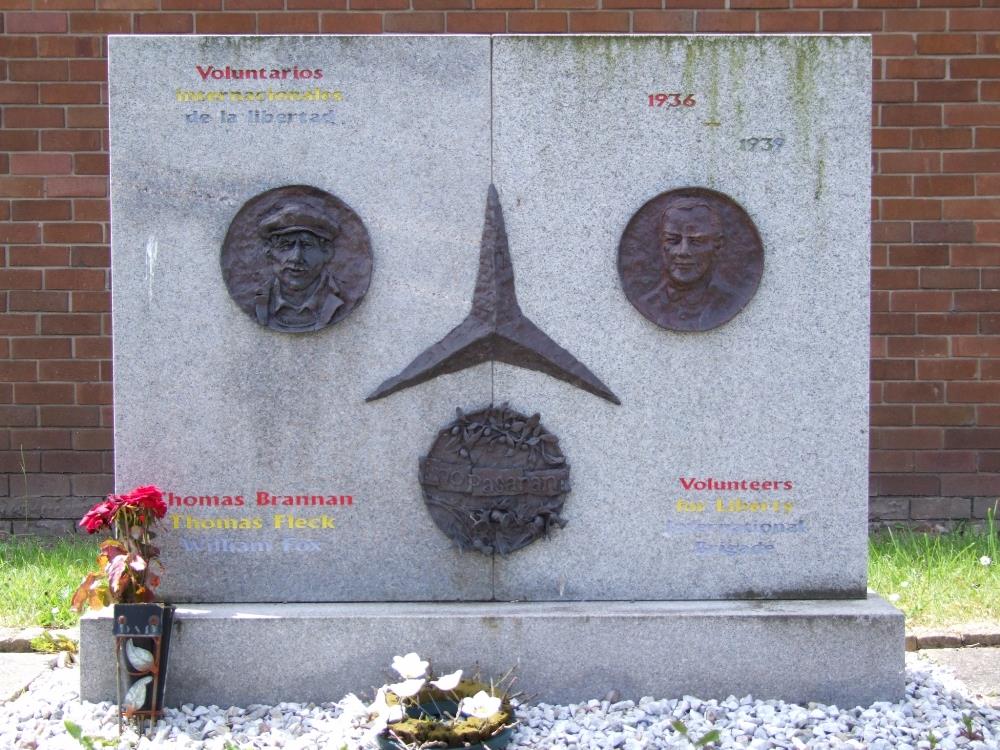 Monument Internationale Brigades Blantyre