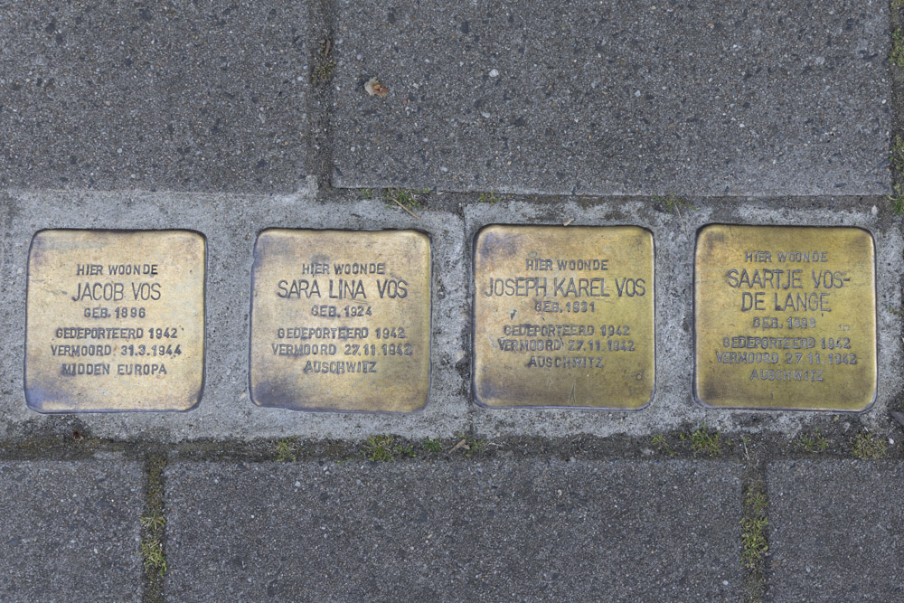 Stolpersteine Hendrik van Viandenstraat 72