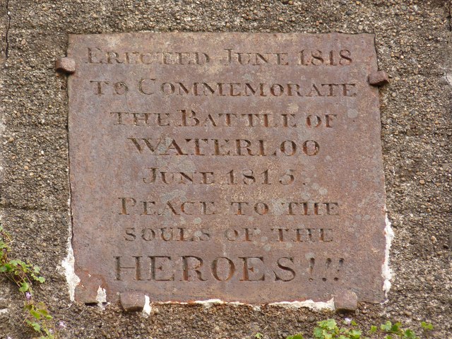 Herdenkings-obelisk Slag bij Waterloo #2