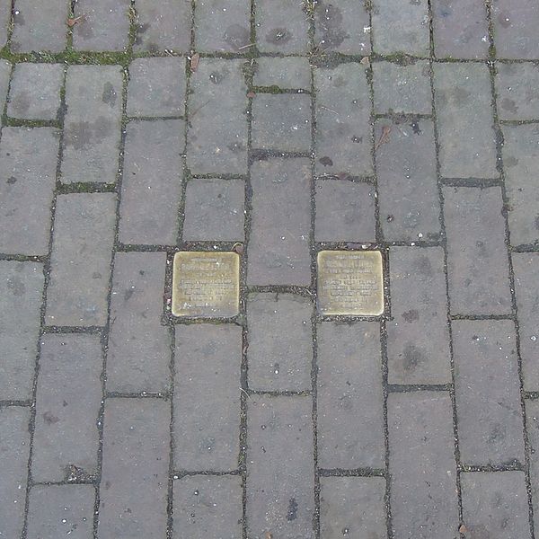 Stumbling Stones Burgstrae 34