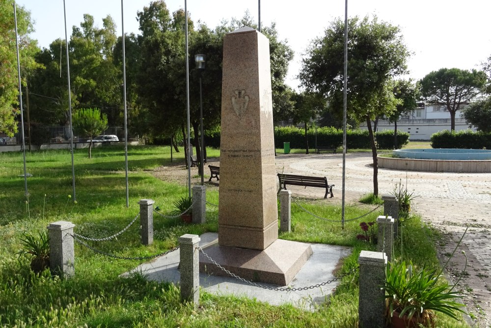 Monument U.S. 36th Infantry Division Paestum #4