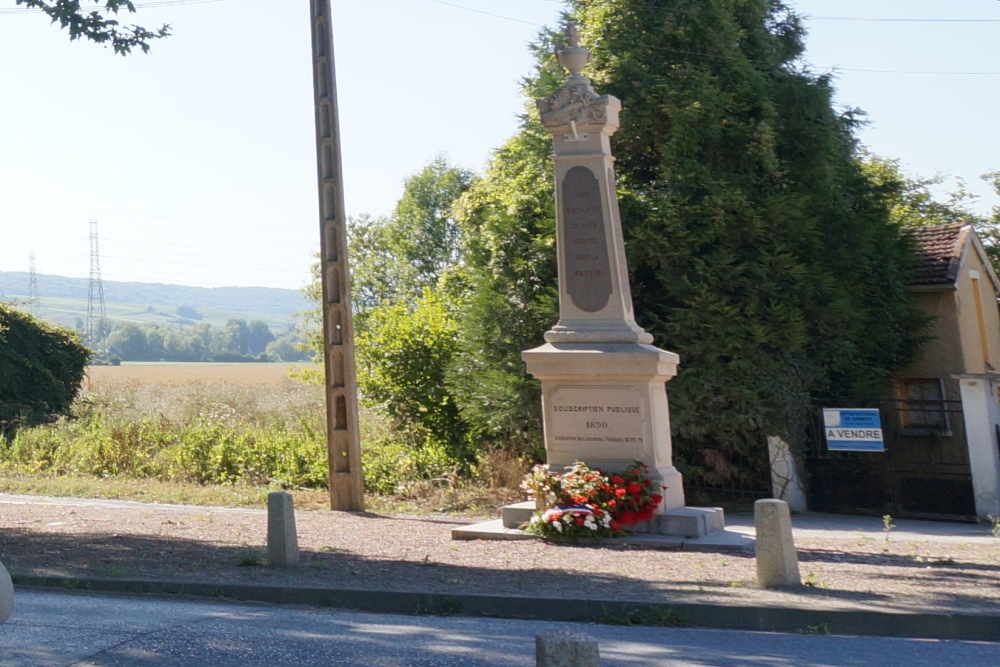 Monument Frans-Duitse Oorlog Damery