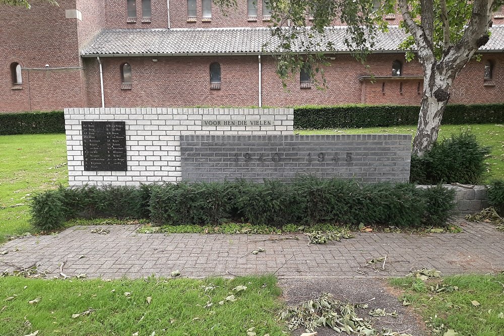 Oorlogsmonument Zevenbergschen Hoek