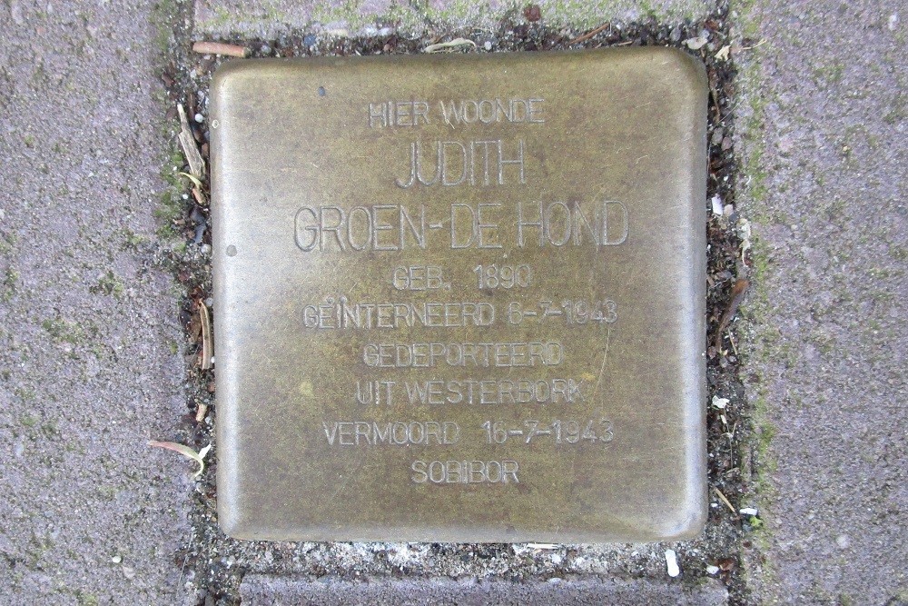 Stolperstein Nieuwe Prinsengracht 62 #1