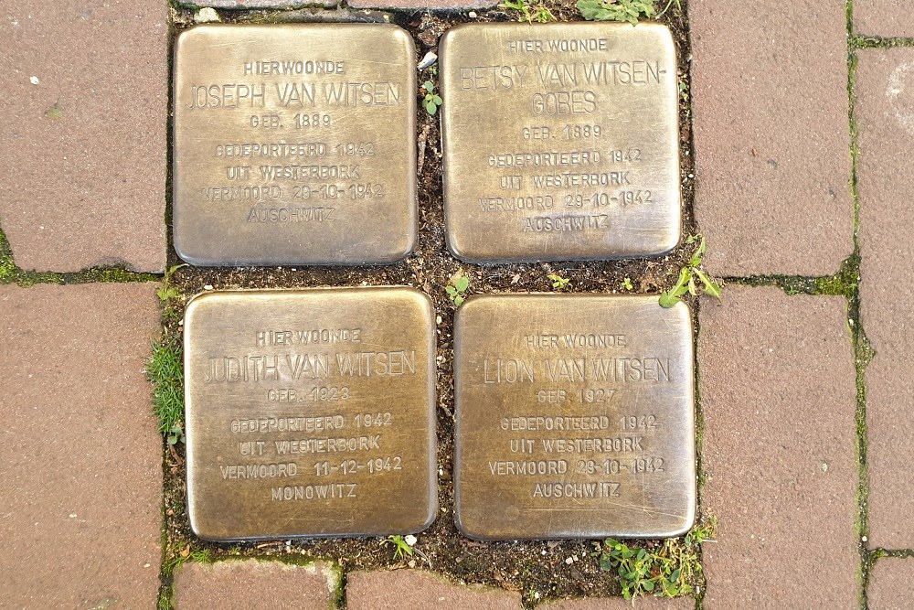 Stolpersteine Nieuwe Uilenburgerstraat 70