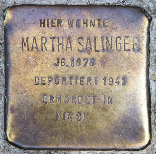 Stolperstein Homburger Straße 4 #1