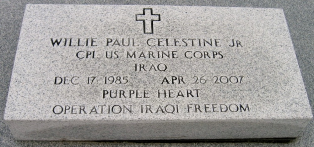 American War Grave Evangeline Memorial Park #1
