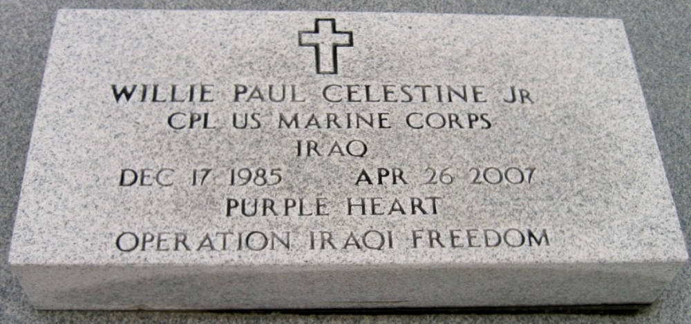 American War Grave Evangeline Memorial Park