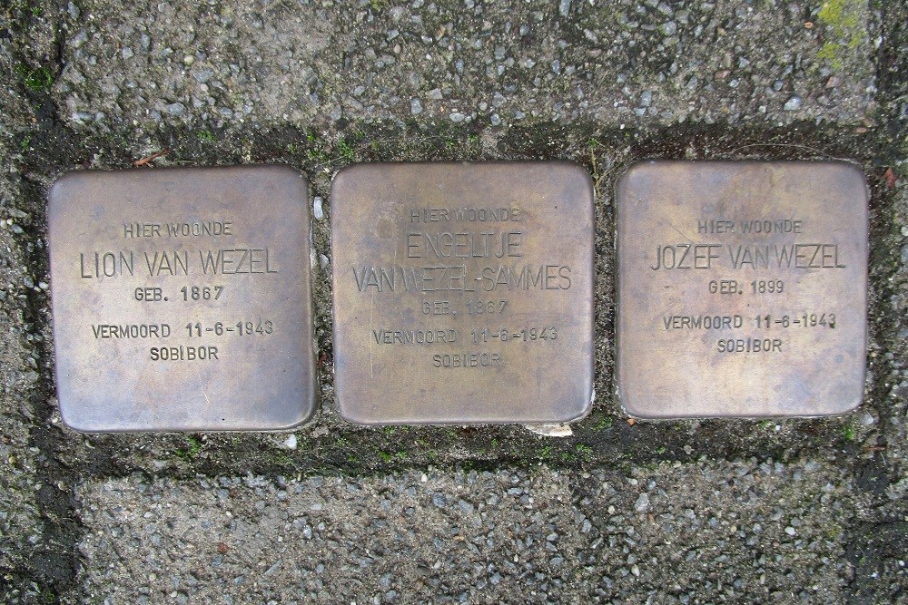 Stolpersteine Pieter Lastmankade 160 #1