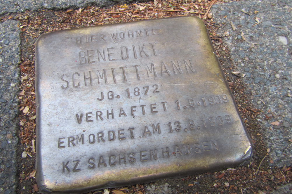 Stolperstein Sachsenring 26