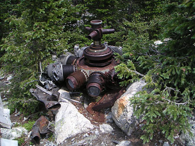 Crash Site & Remains B-17 Flying Fortress 42-30891 #3