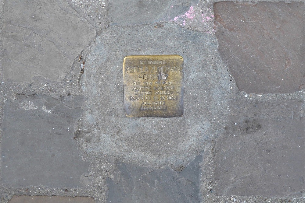 Stolperstein Huidevettersstraat 156