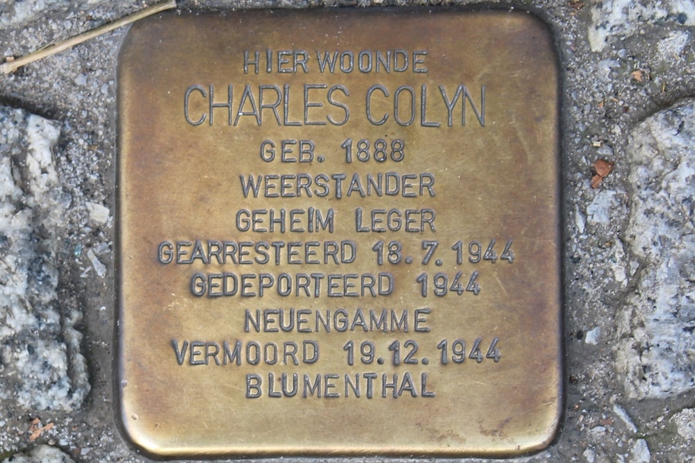 Stolperstein Kortrijksepoortstraat 240 #1