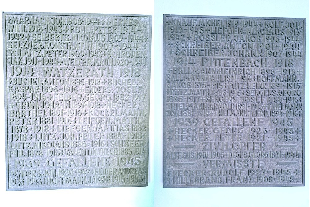Gedenkteken St. Remigiuskerk Pronsfeld #4