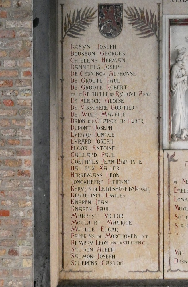 War Memorial 't Zilverpand Bruges #3