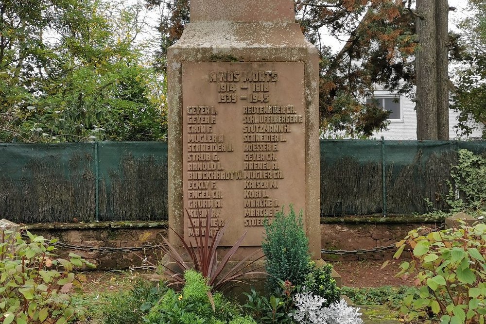 Oorlogsmonument La Petite-Pierre #3