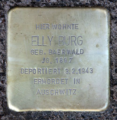 Stolpersteine Hildegardstrae 25