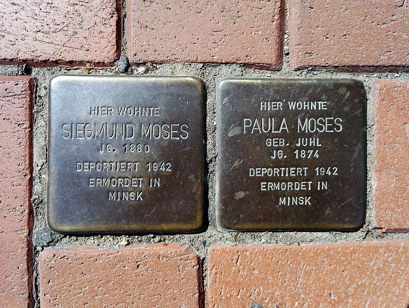 Stolpersteine Tombergstraße 2 #1