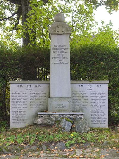 Oorlogsmonument Oberpreuschwitz