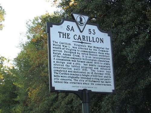 World War I Memorial Carillon Richmond #2