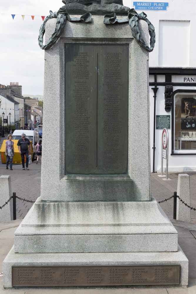 Oorlogsmonument Kendal #2