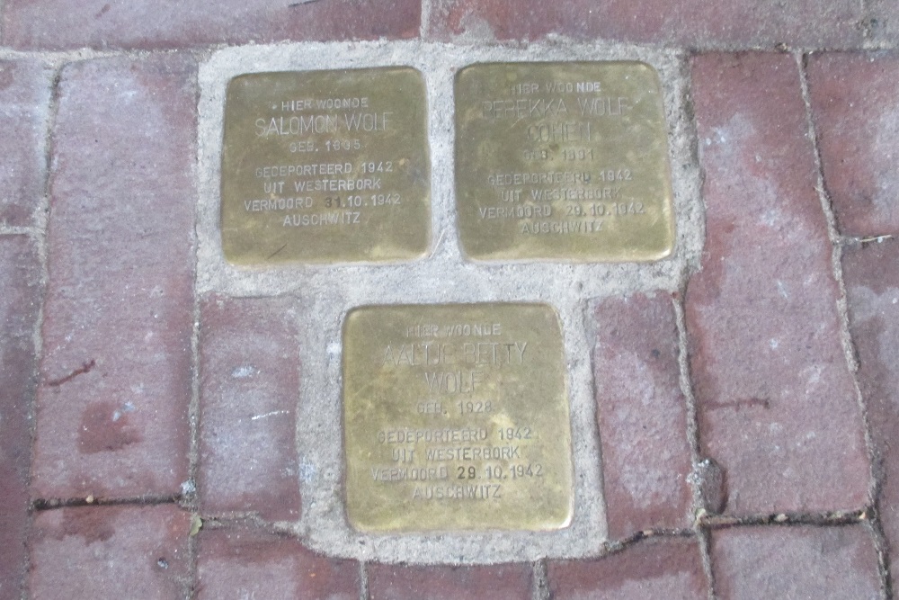 Stolpersteine Rolderstraat 5