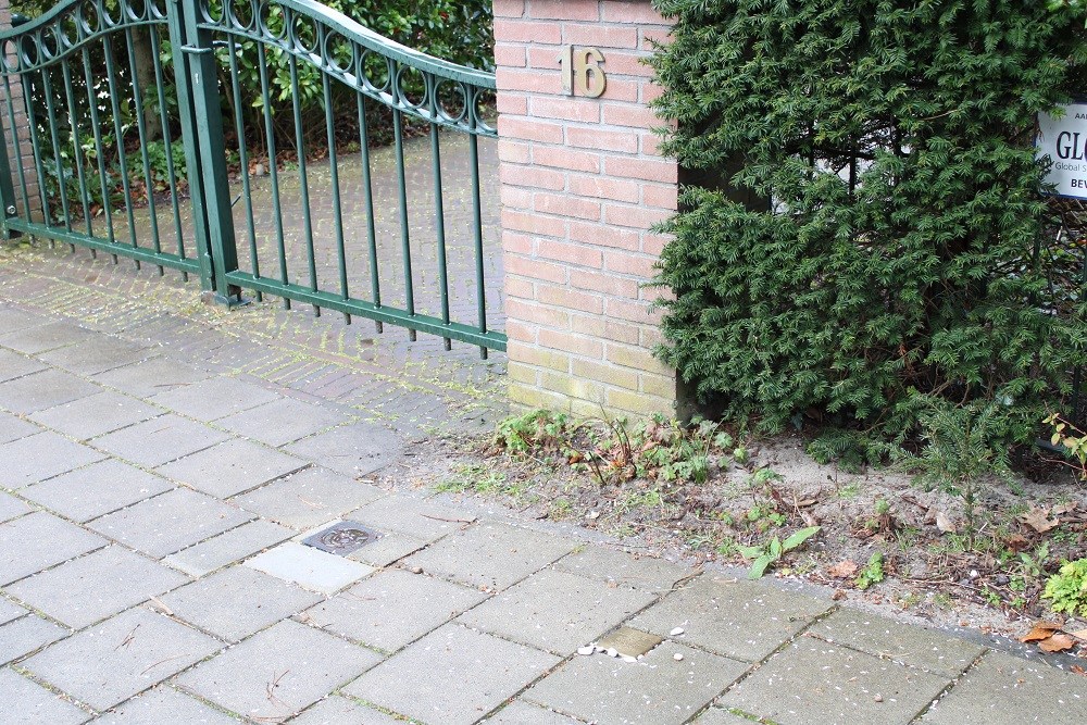 Stolperstein Oranjelaan 16 #2