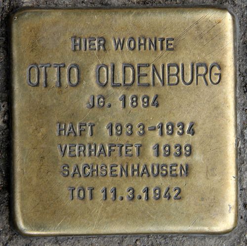 Stolperstein Revaler Straße 6 #1