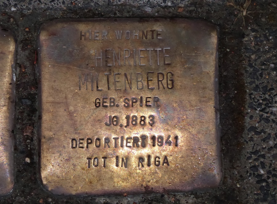 Stolpersteine Südstraße 30 #3