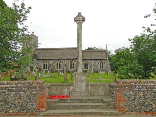 Oorlogsmonument Burgh en Billockby #1