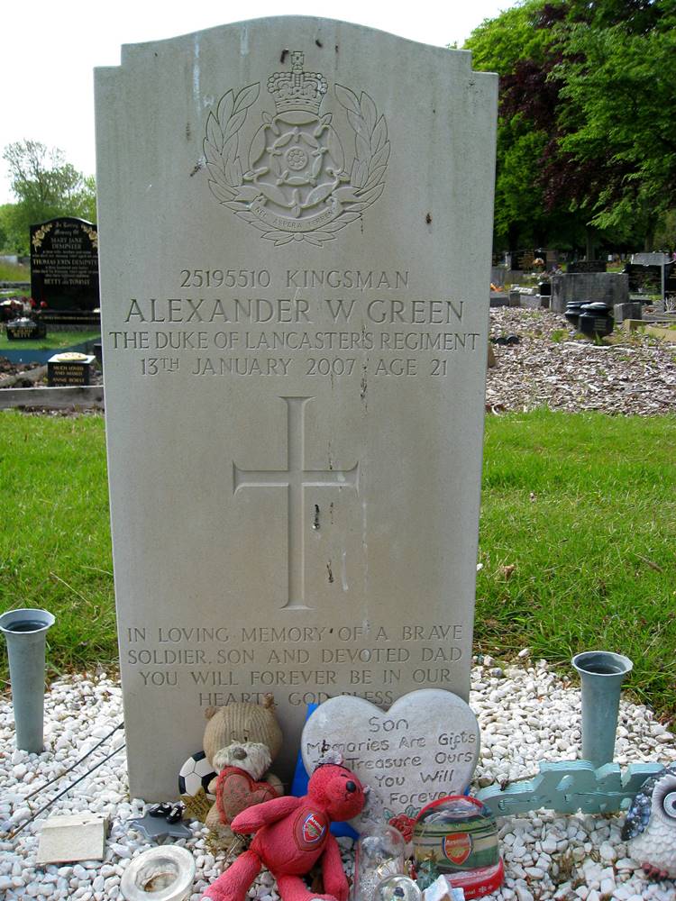 Brits Oorlogsgraf Warrington Cemetery #1