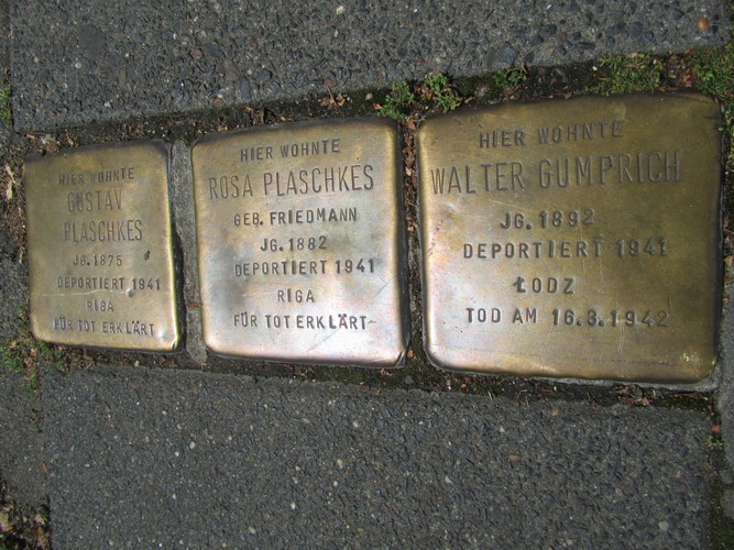 Stumbling Stones Thebäerstraße 30 #1