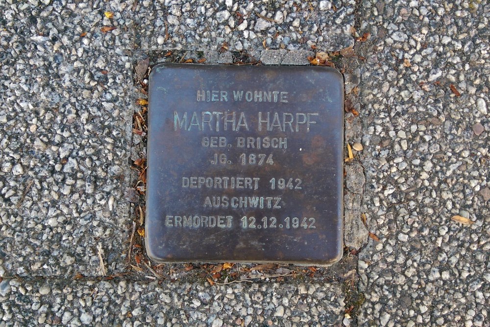 Stolperstein Alwinenstrae 25