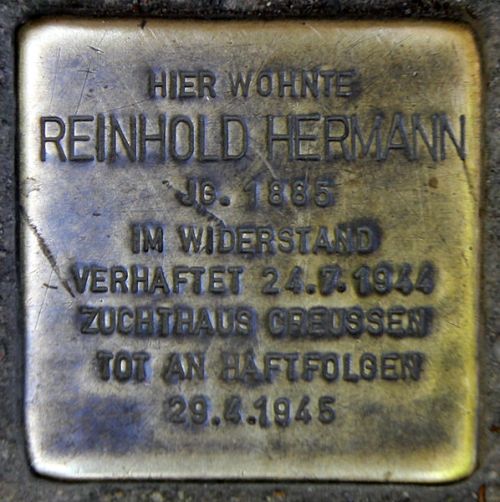 Stolpersteine Weserstrae 54 #2