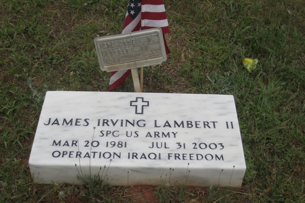 American War Grave New Grove Baptist Church Cemetery #1
