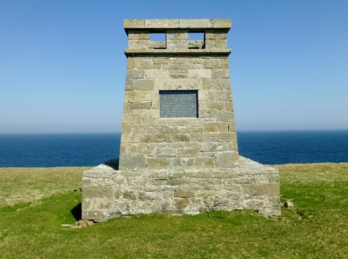 Oorlogsmonument Isle of Foula #1