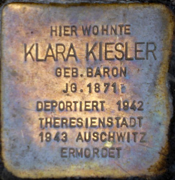 Stolpersteine Kaigasse 20