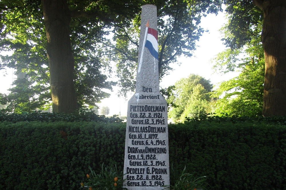 Dutch Resistance Monument Zwammerdam
