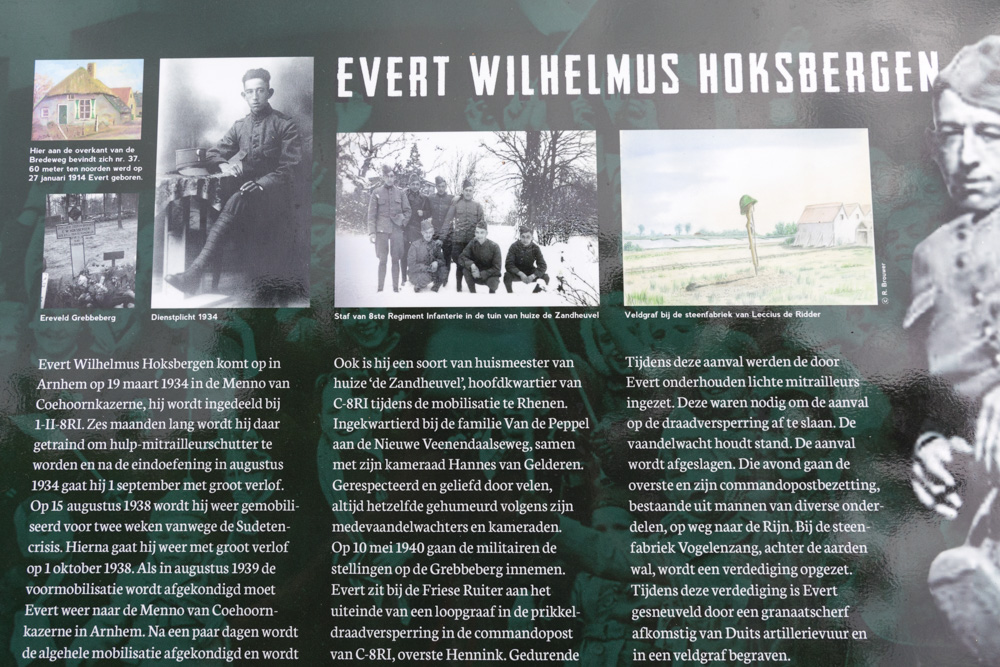Information Sign Evert Wilhelmus Hoksbergen #4