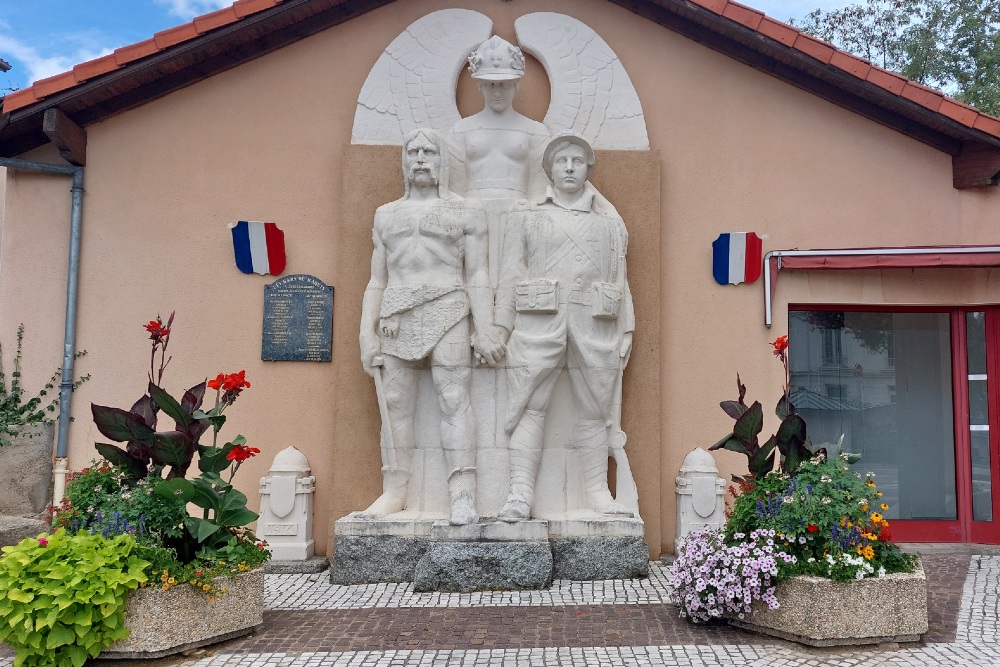 Memorial Killed Resistance Fighters Bon-sur-Lignon #3
