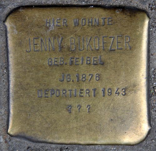 Stolpersteine Graefestrae 3 #3