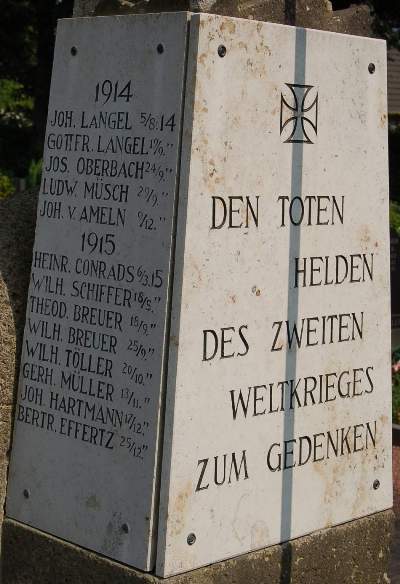 War Memorial Kirdorf #2